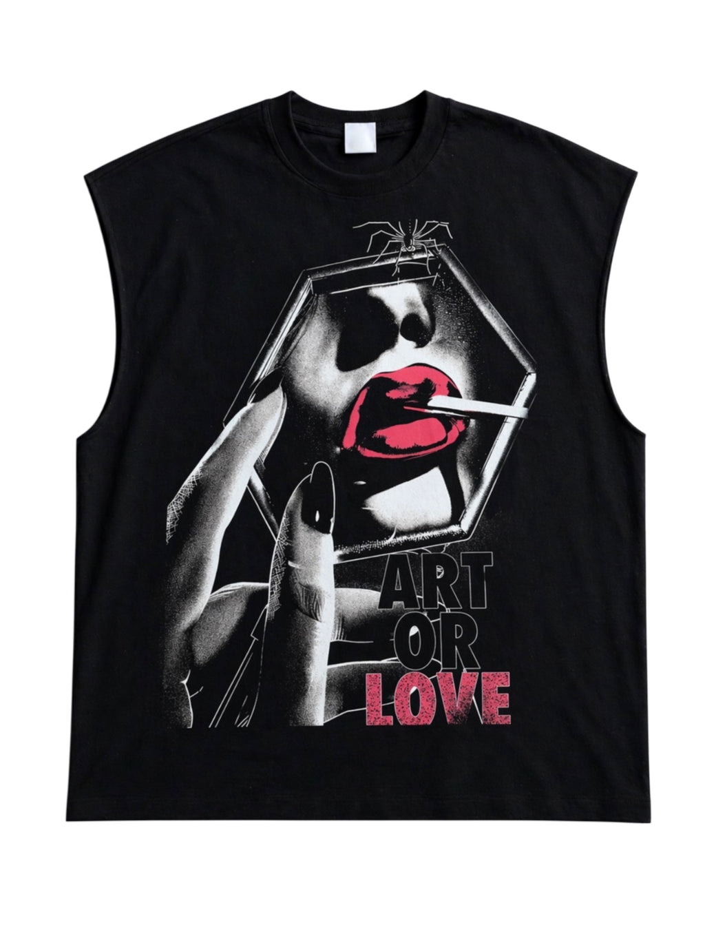 Art Or Love Cut Sleeve Shirt
