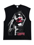 Art Or Love Cut Sleeve Shirt