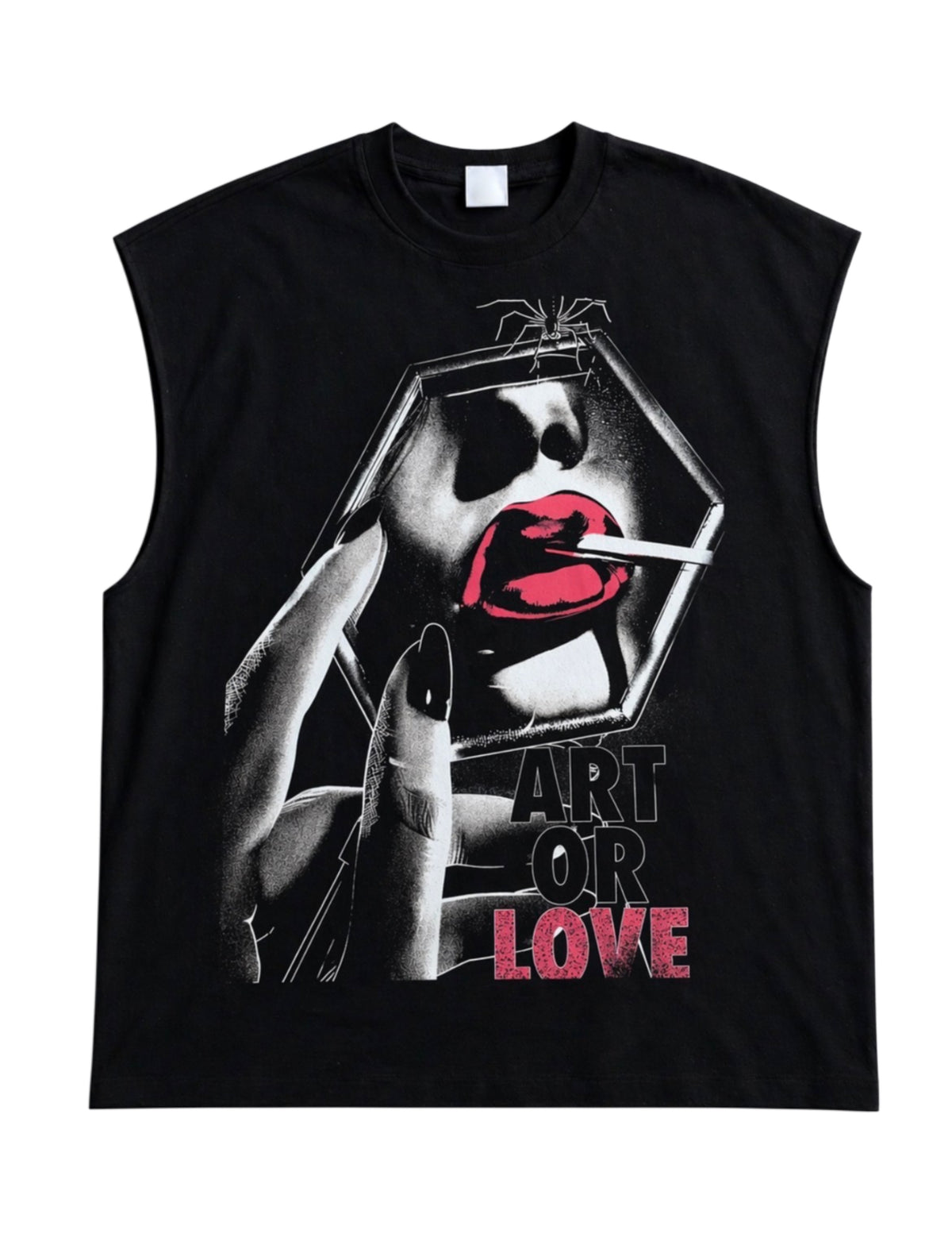 Art Or Love Cut Sleeve Shirt